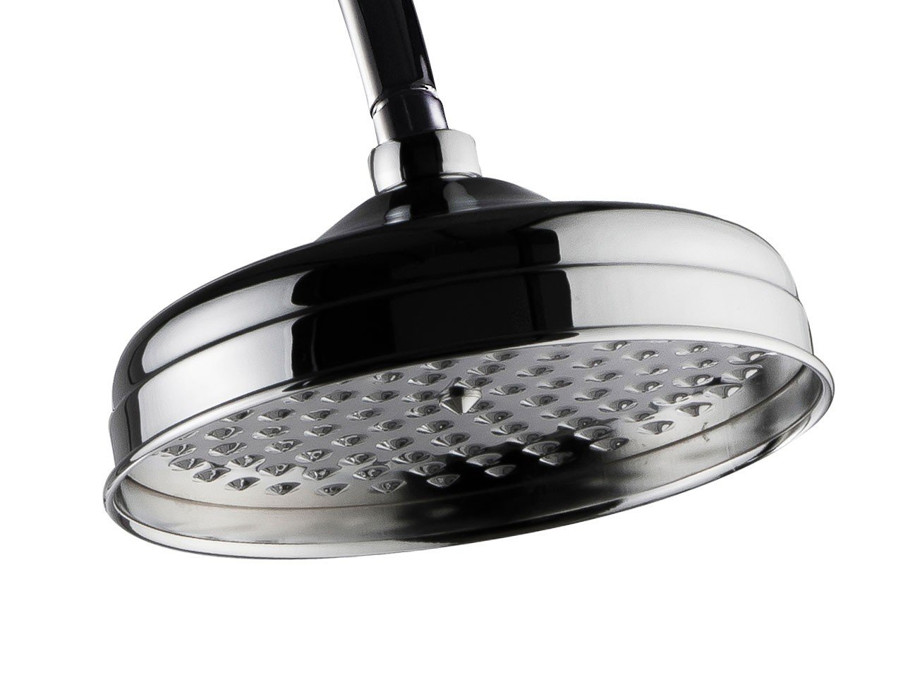 Soffione Doccia Epoque Ø20 cm Tondo Acciaio Inox Cromo-72684