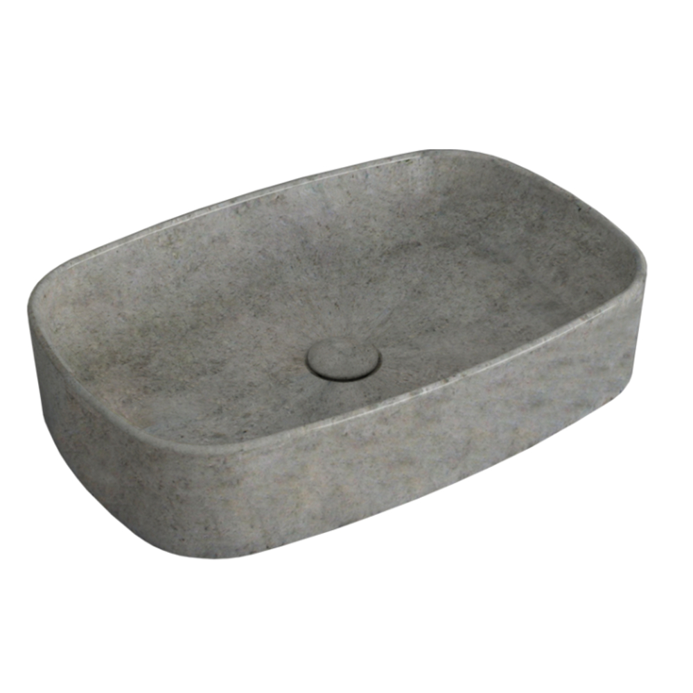 Lavabo 60 rettangolare da appoggio Petra Simas