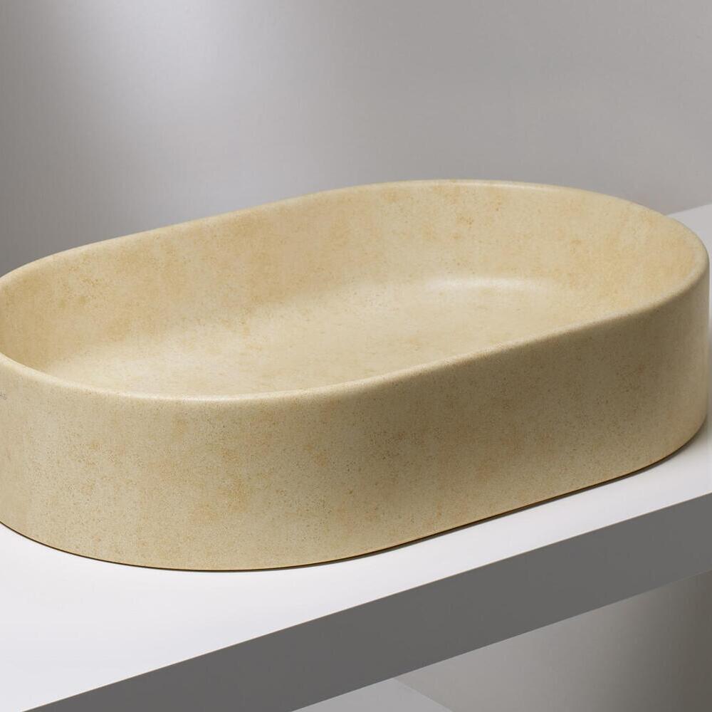 Lavabo 60 ovale da appoggio Petra Simas