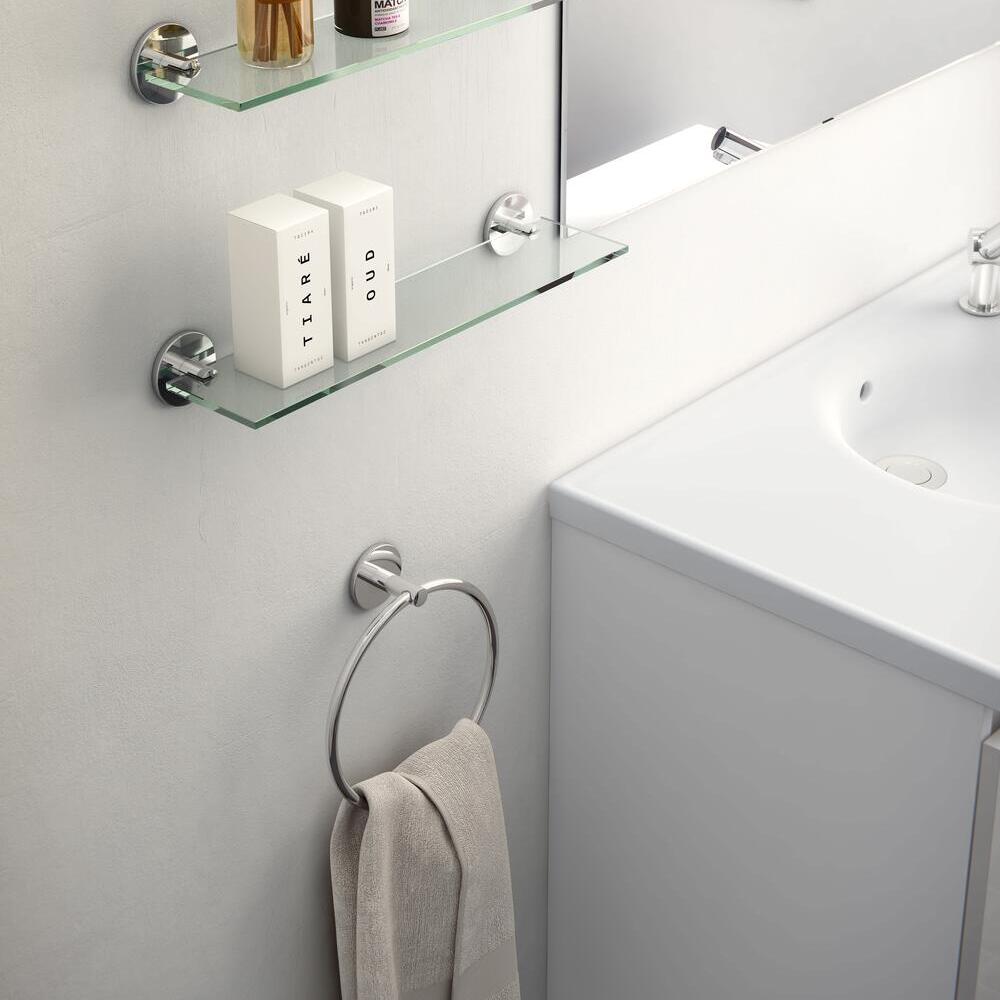 Porta salviette adesivo ad anello Duo Round Cosmic