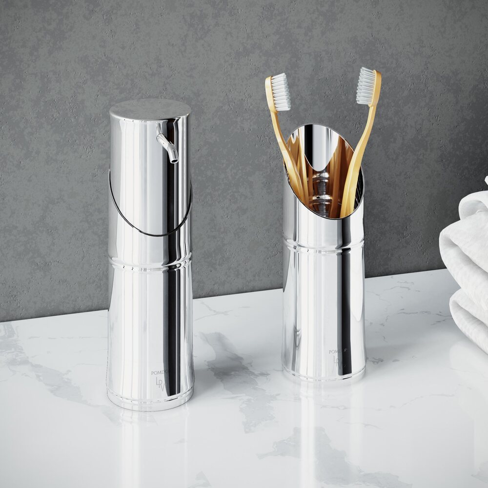 Bicchiere portaspazzolini Eda Cosmic