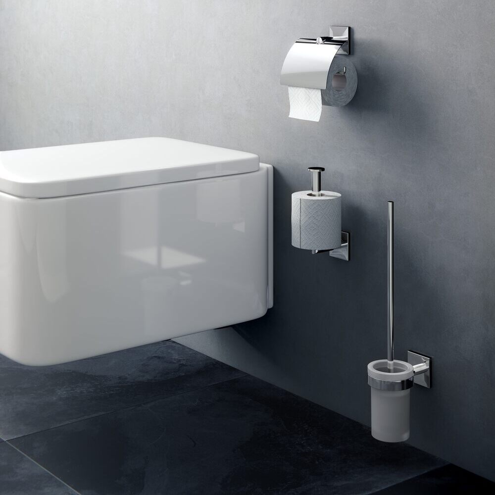 Porta scopino adesivo Duo Square Cosmic