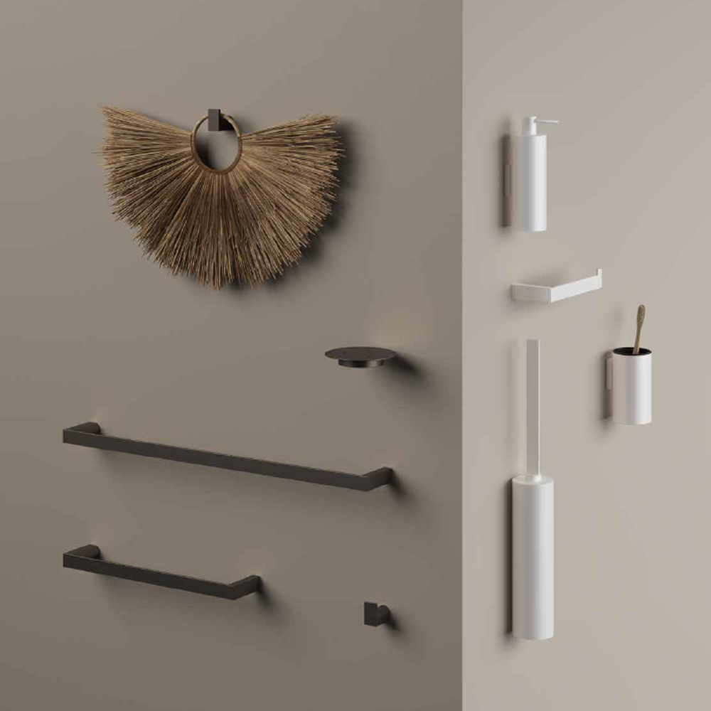 Porta salviette a parete L.60 cm Tratto D Capannoli