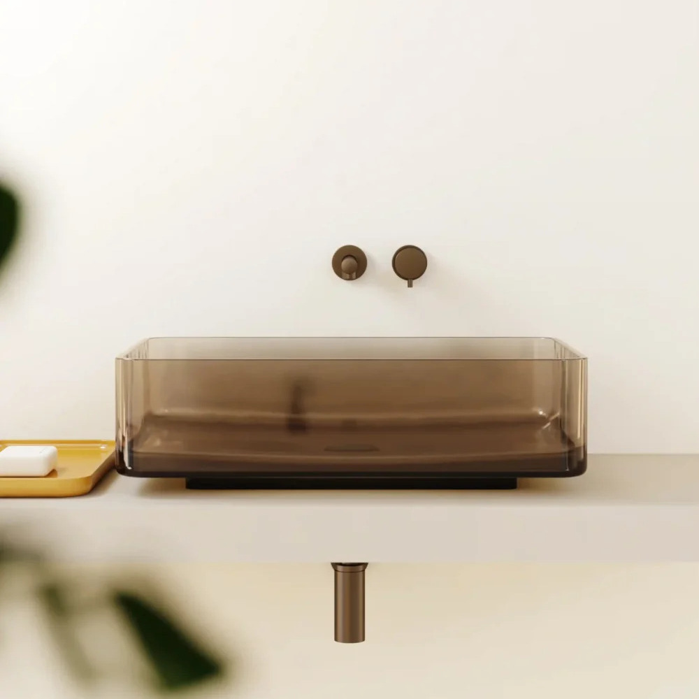Lavabo da appoggio Boxy Square L by Relax Design