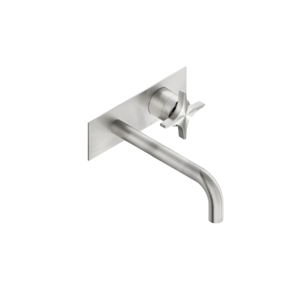 Miscelatore a parete per lavabo Brezza Neve Rubinetterie