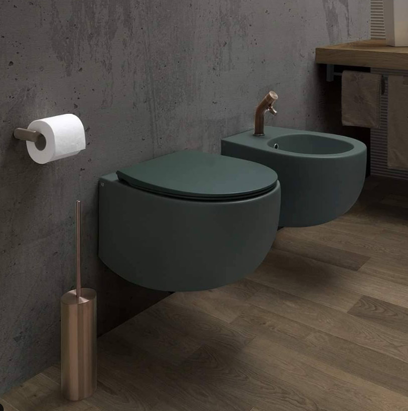 Bidet sospeso in ceramica Dot 2.0 AeT Italia