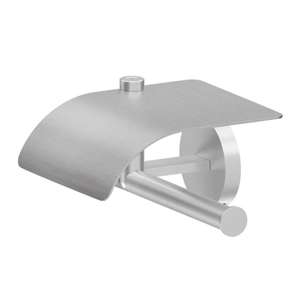 Porta rotolo a muro versione destra X-Steel Newform