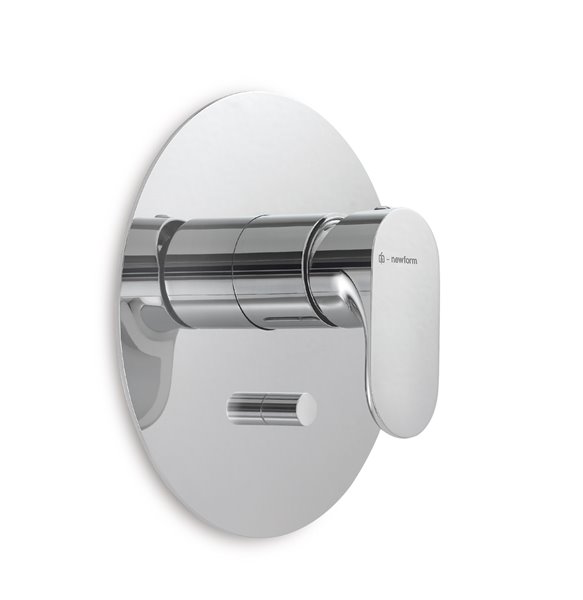 Miscelatore ad incasso a 2 uscite con deviatore Linfa II Newform