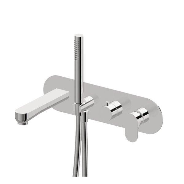 Gruppo vasca a muro Linfa II Newform