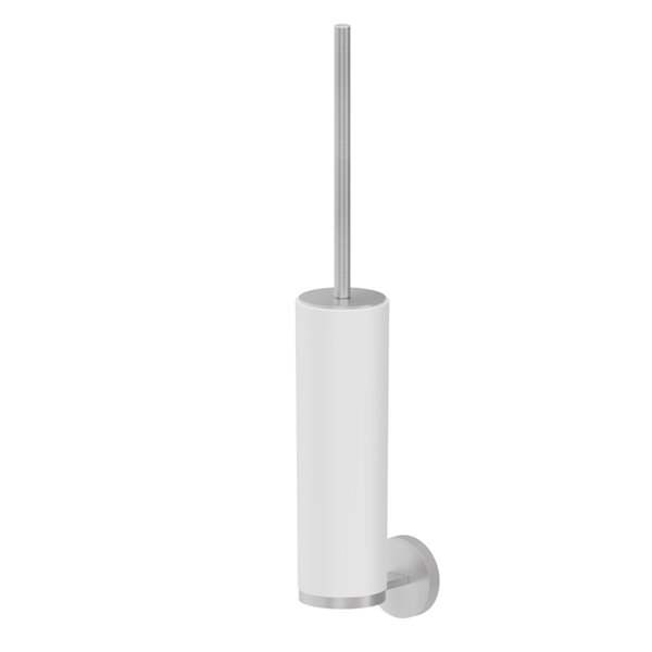 Porta scopino a muro con scopino X-Steel Newform