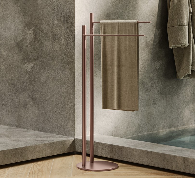 Piantana porta salviette X-Steel Newform