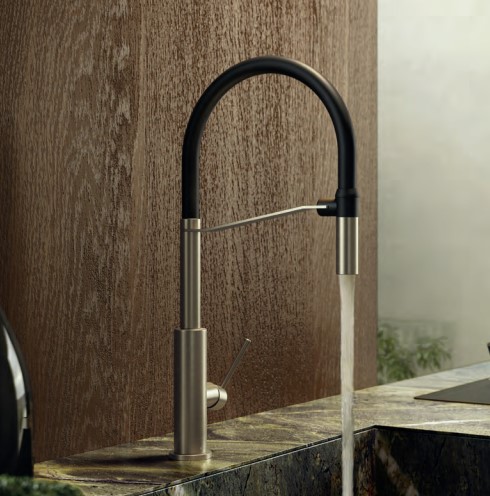 Miscelatore con bocca girevole e orientabile Konbu Newform