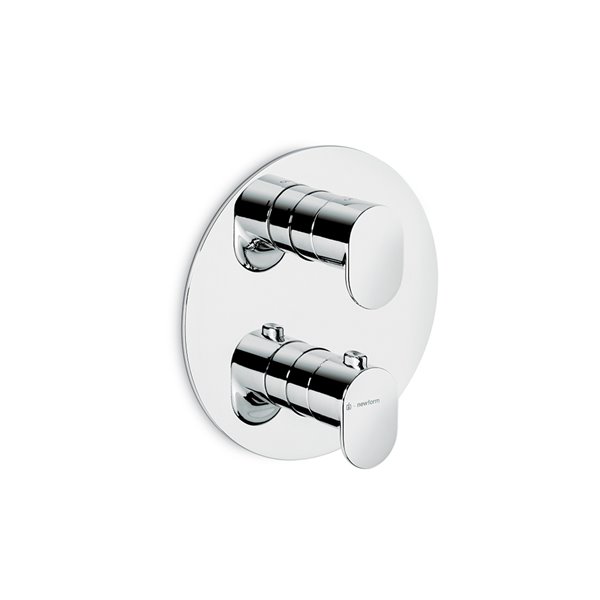 Miscelatore termostatico ad incasso a 2 uscite Linfa II Newform