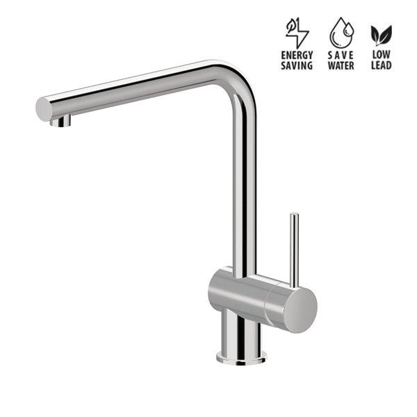 Miscelatore con bocca girevole a "L" XT Newform