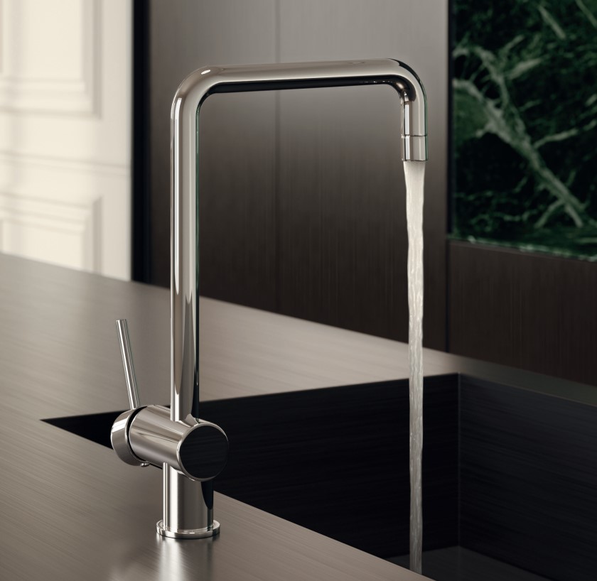 Miscelatore con bocca quadra XT Newform