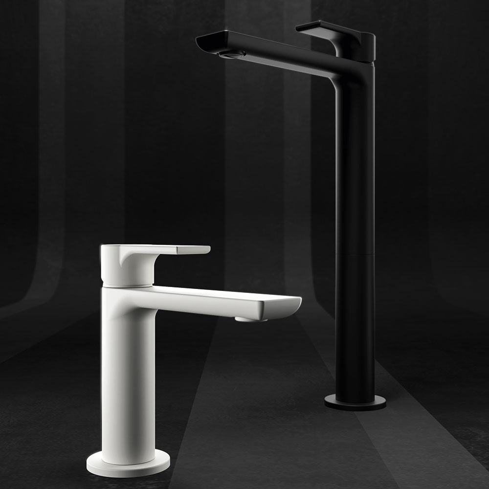 Miscelatore monocomando per lavabo Teo by Geda