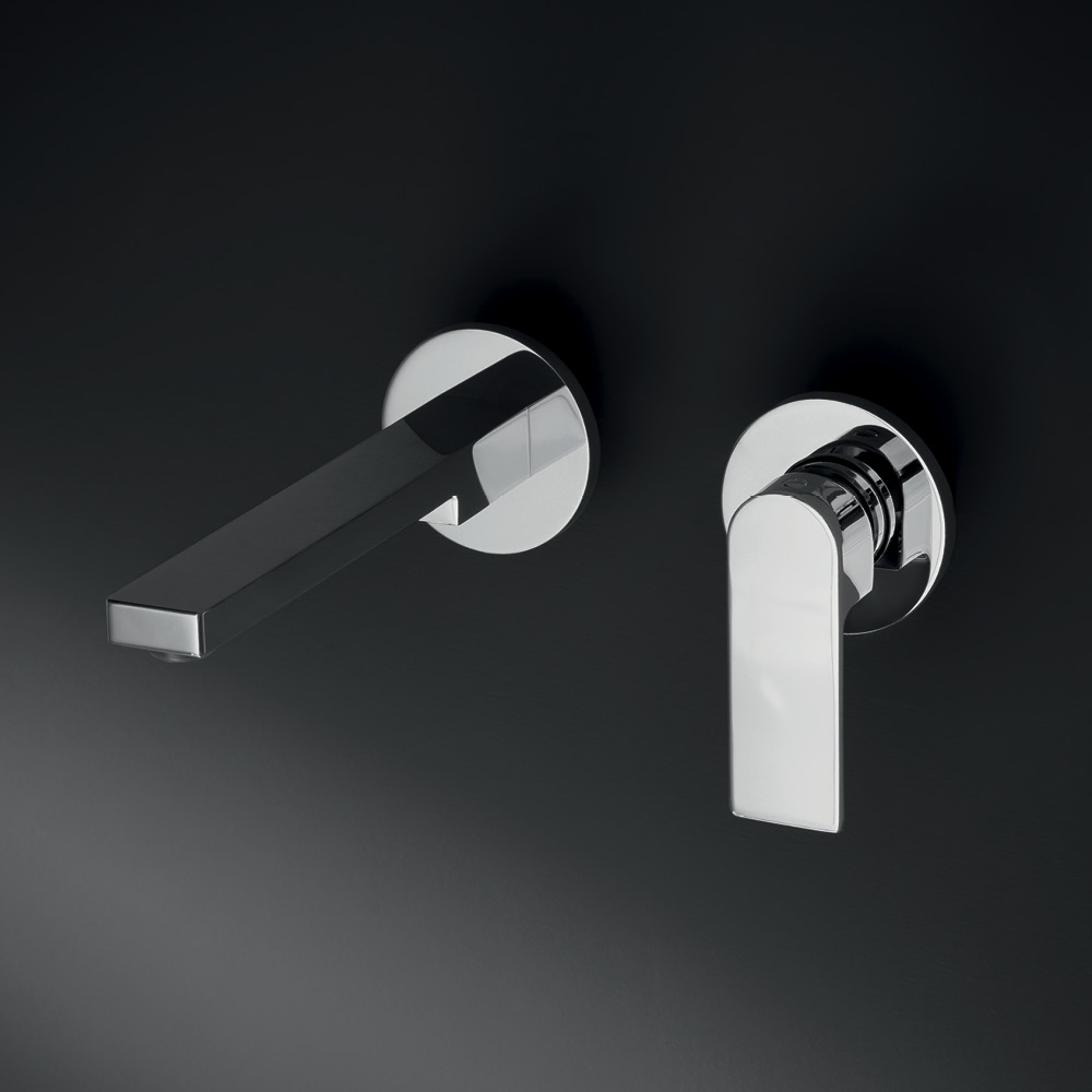 Miscelatore per lavabo ad incasso con canna corta Teo by Geda