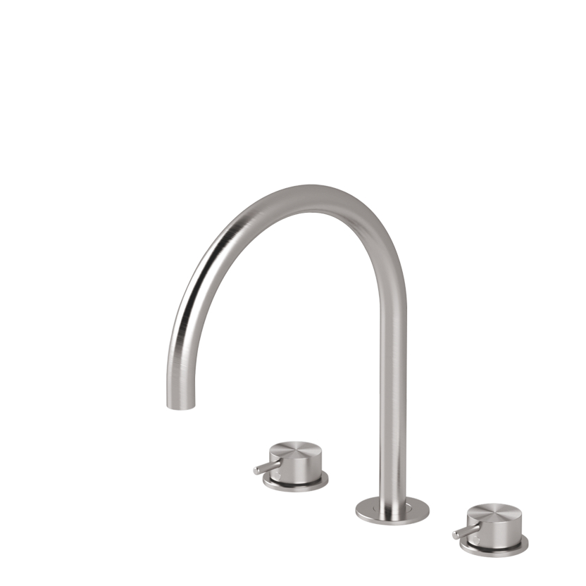 Set lavabo a 3 fori Toki by Radomonte