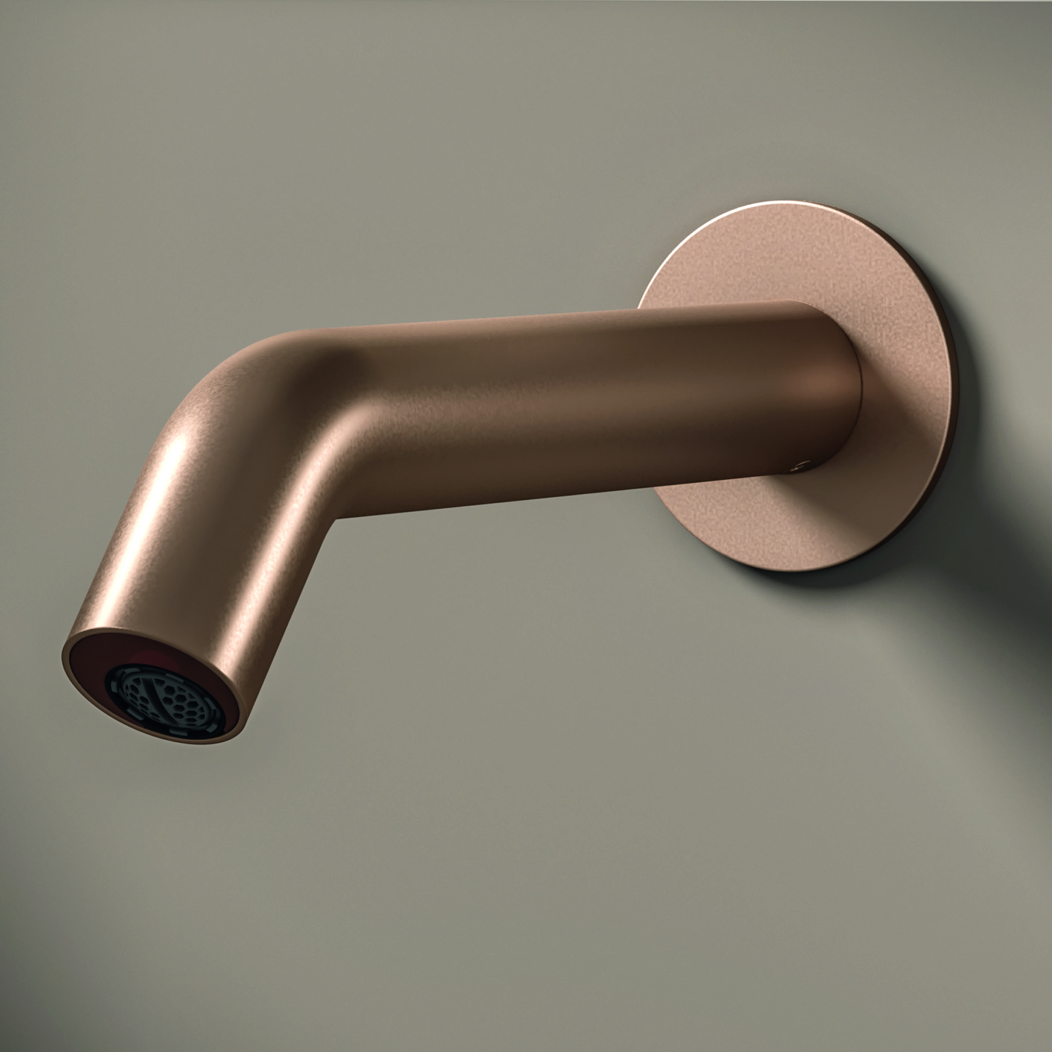 Miscelatore a parete per lavabo a fotocellula Ake by Geda