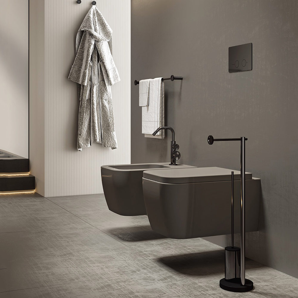 Rubinetto bidet senza salterello e scarico Tibò by Geda