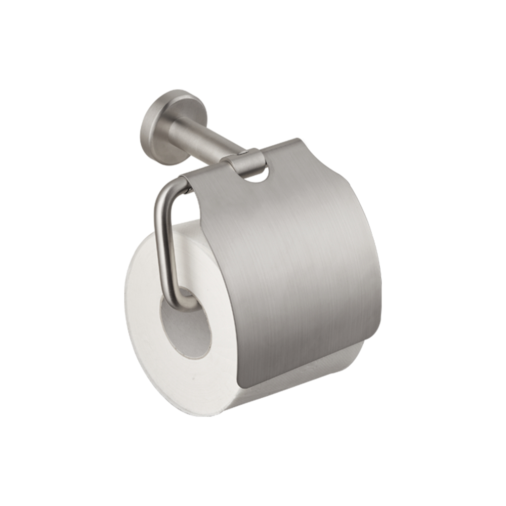 Porta rotolo a muro Tiber Steel by Vema