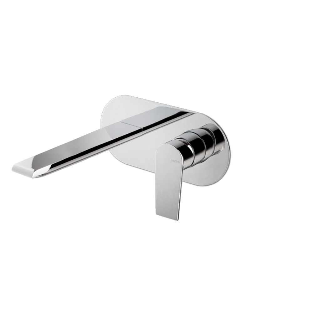 Gruppo miscelatore monocomando a parete per lavabo Timea by Vema