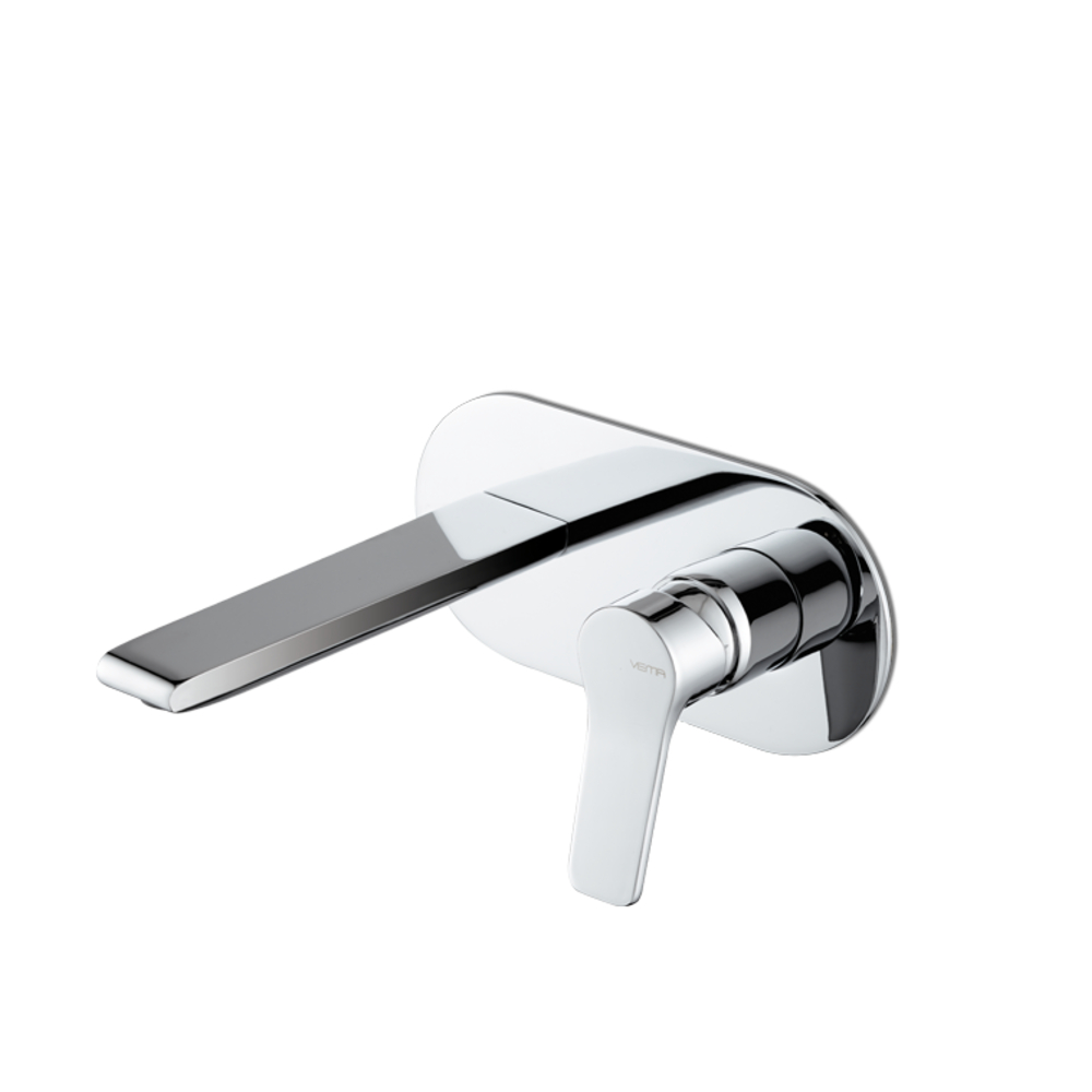 Gruppo miscelatore monocomando a parete per lavabo Parana' by Vema