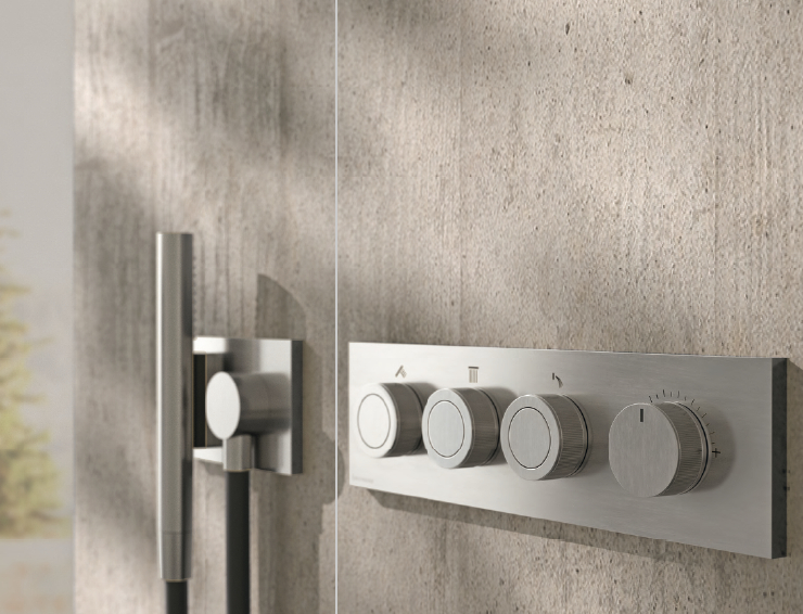 Miscelatore 3 uscite PVD W-Smart Treemme