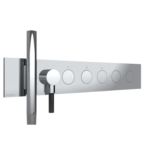 Miscelatore 3 uscite con doccetta magnetica W-Touch Treemme