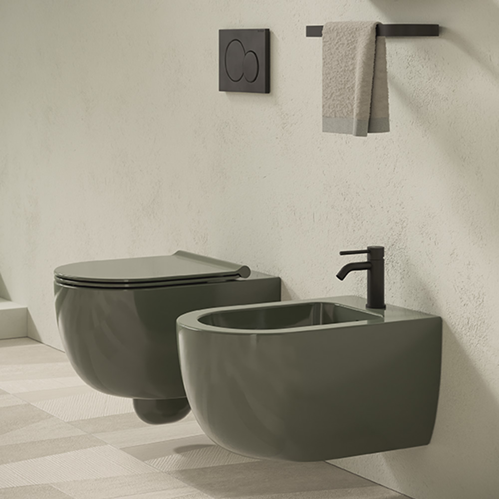 Vaso sospeso in ceramica Unica 55 Alice Ceramica