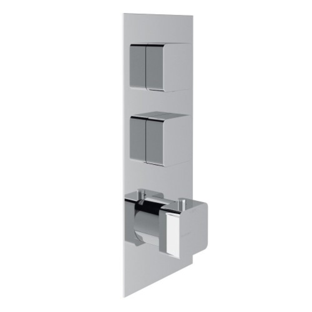 Termostatico incasso 2 uscite Hask Treemme