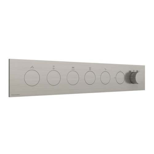 Miscelatore 5 uscite termostatico in PVD W-Touch Treemme