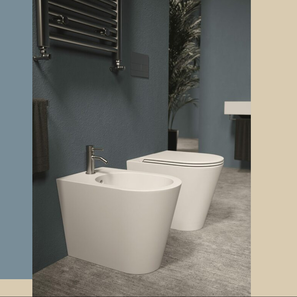 Bidet a terra Hide Round Alice Ceramica