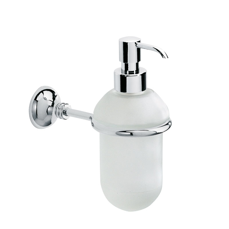 Dosatore a muro in vetro satinato bianco collezione Export by Linea G