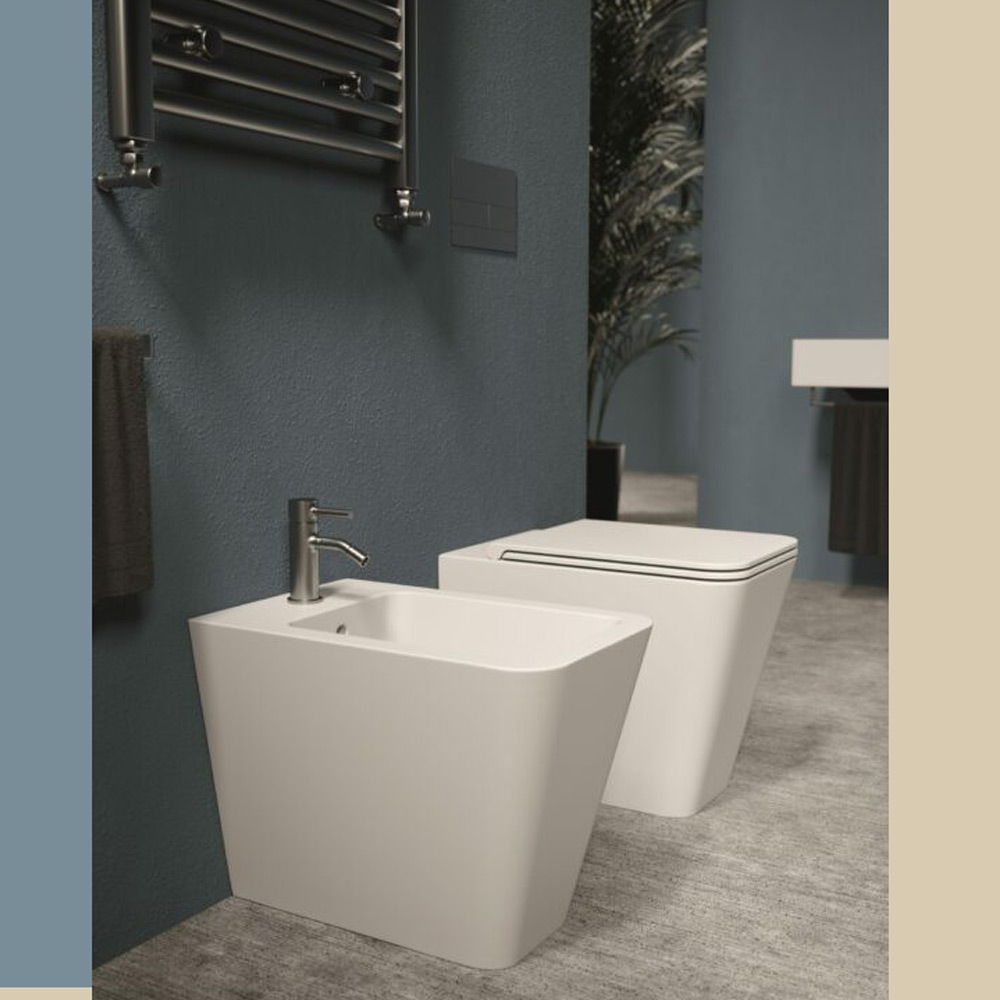 Bidet a terra Hide Square Alice Ceramica
