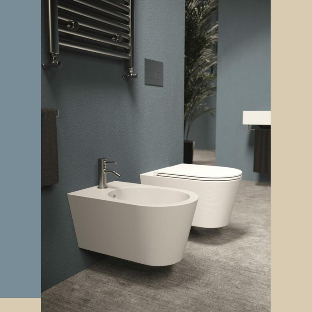 Wc sospeso Hide Round Alice Ceramica