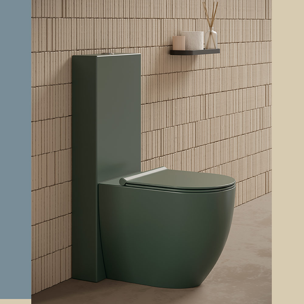Wc monoblocco con cisterna Hide Alice Ceramica