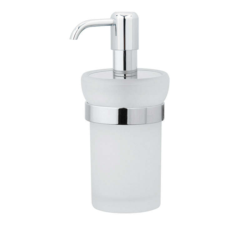 Dosatore da appoggio in vetro satinato bianco collezione Frida by Linea G