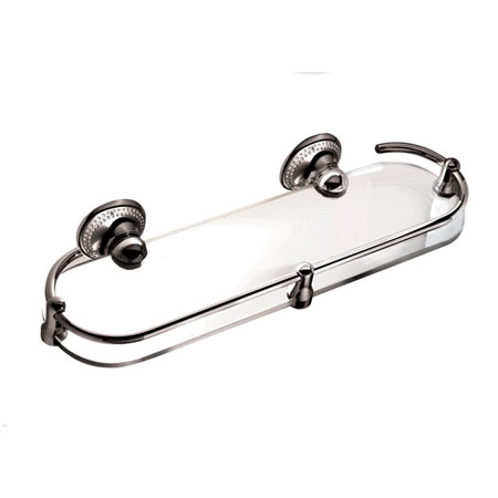 Mensola in vetro trasparente collezione Pleiadi by Linea G