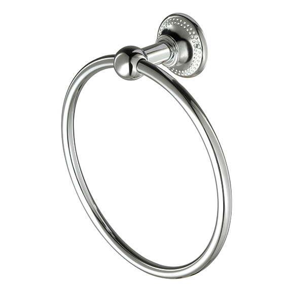 Anello porta salviette in finitura cromo lucido collezione Pleiadi by Linea G
