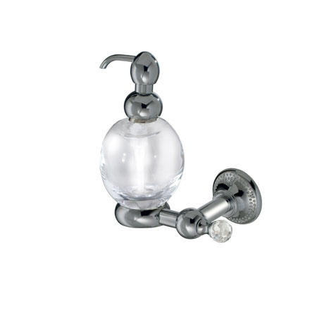 Dosatore a muro in vetro trasparente collezione Pleiadi by Linea G