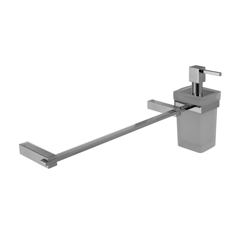 Porta salviette con dosatore Minimal Linea G