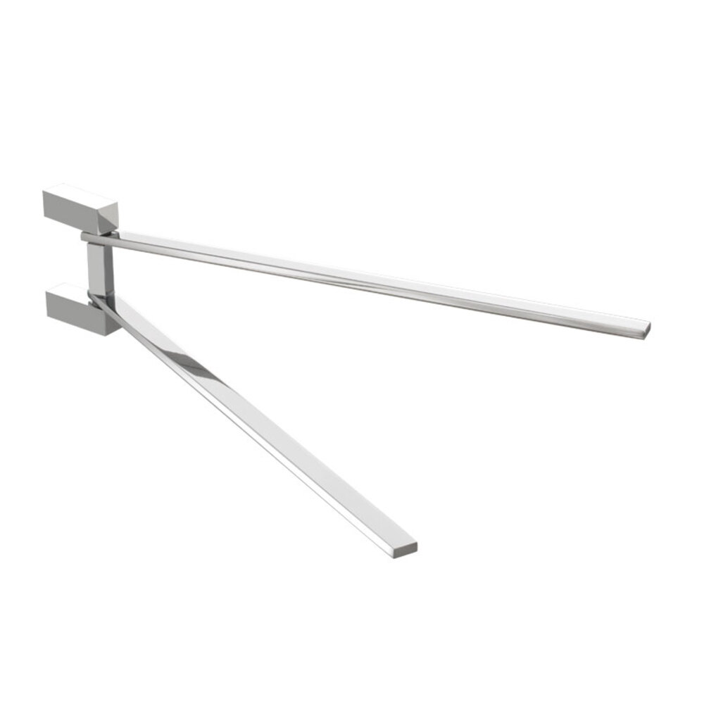 Doppio porta salviette con snodo Minimal Linea G