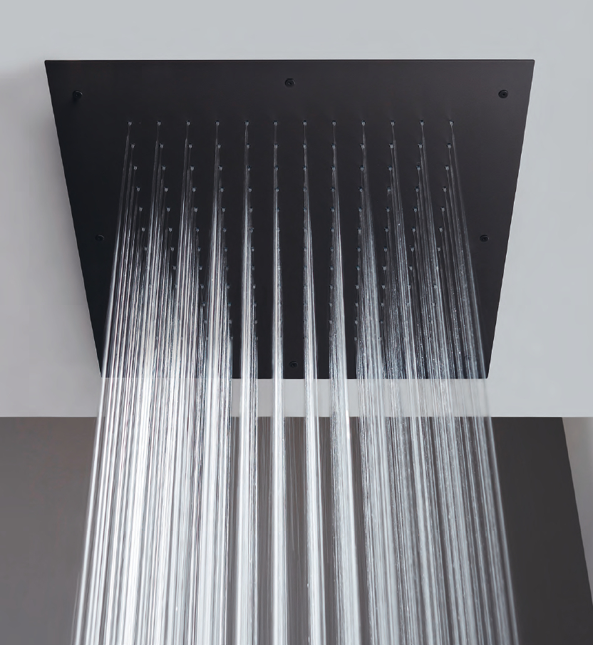 Soffione a soffitto ad incasso PVD Showers Treemme