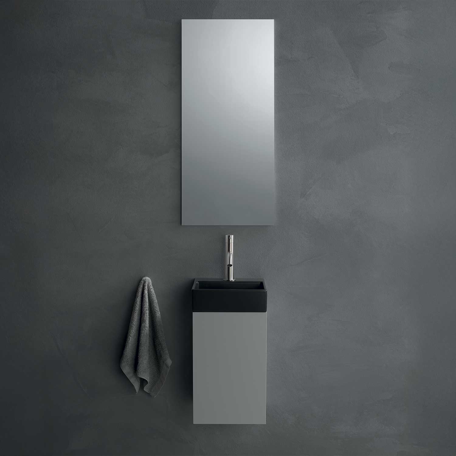 Lavamani Acquafredda quadrato con mobiletto AeT Italia