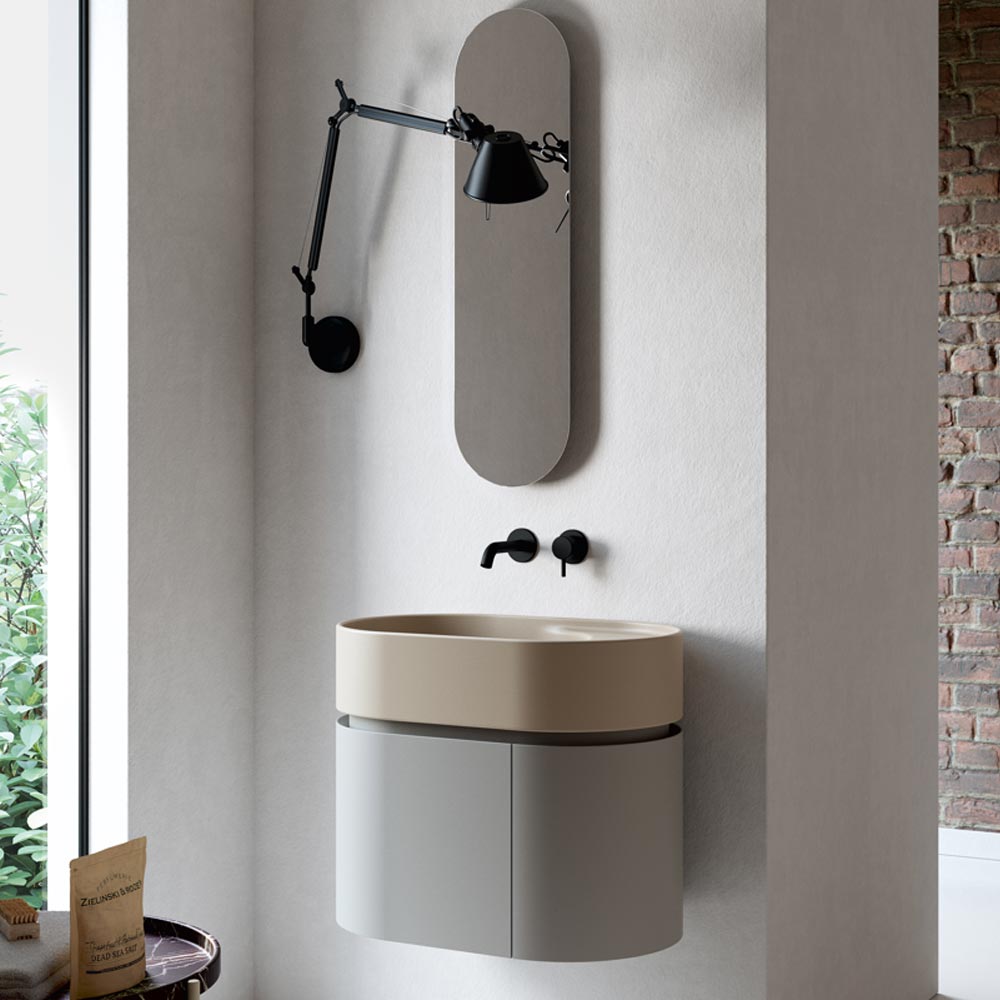 Mobile lavabo Mini Living Ovale Nic Design
