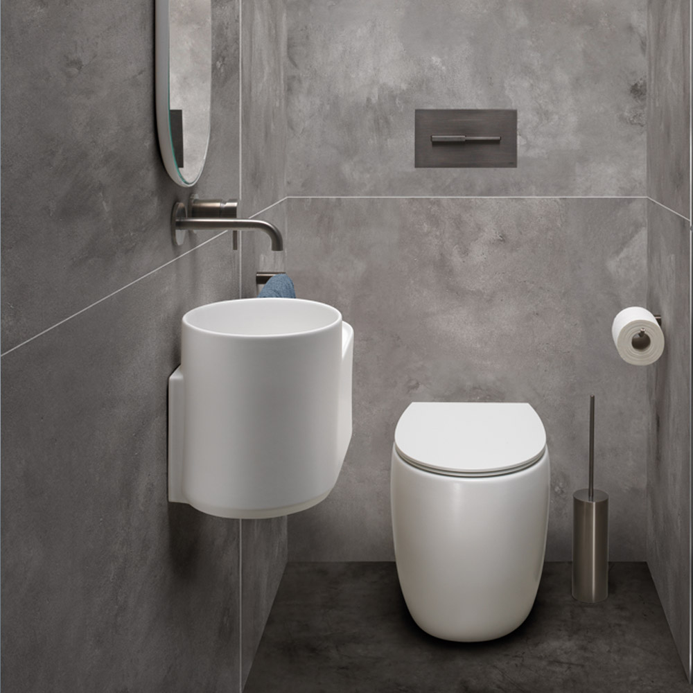 Wc a terra in ceramica Dot 2.0 AeT Italia