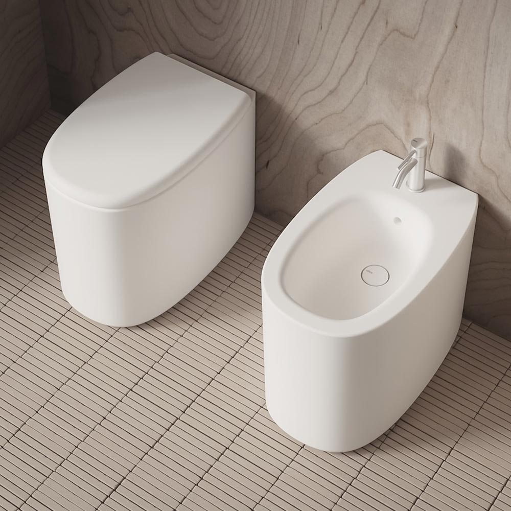 Bidet a terra in ceramica Idilla Alice Ceramica