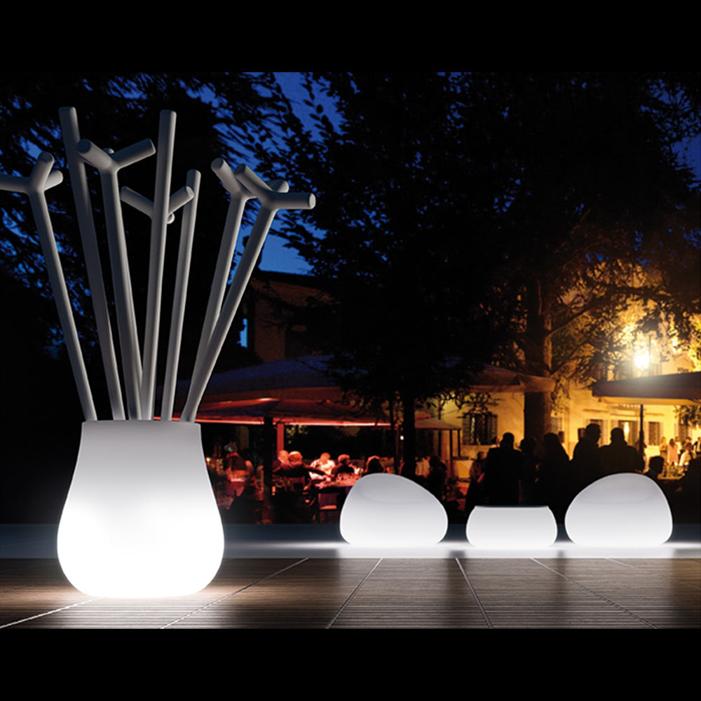 Vaso luminoso Drop Plust