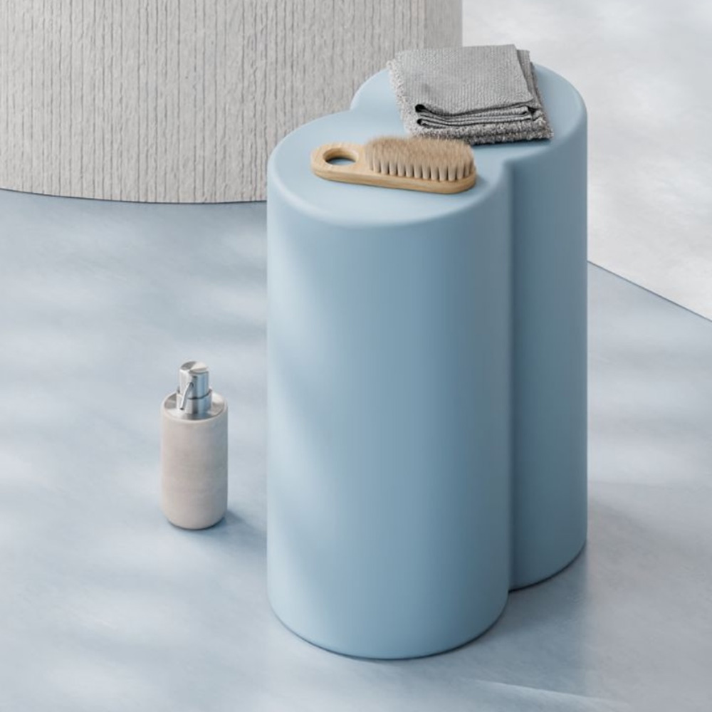 Sgabello Bilobo Alice Ceramica